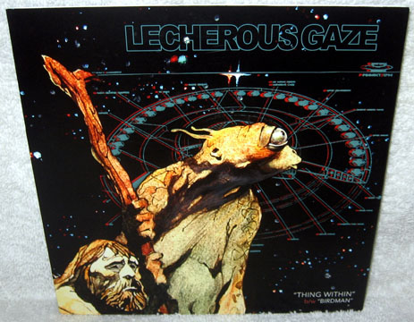 LECHEROUS GAZE "Thing Within" 7" (Annihilate)